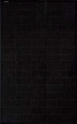 405-425w 2x40 الخلايا كل الأسود وحدات شمسية ثنائية الوجه 182mm 16BB نصف الخلية وحدات شمسية